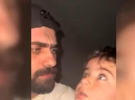 SON DAKİKA HABERLERİ: GAZZE’DE BİR ÇOCUK: BABA BOMBA MI YAĞIYOR? KORKUNÇ ANLAR KAMERADA