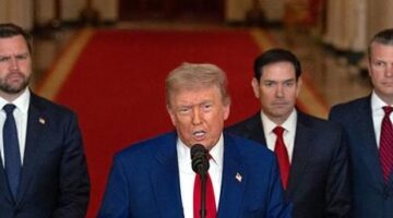 SON DAKİKA HABERLERİ: TRUMP’TAN ABD’NİN İRAN’A SALDIRISI SONRASI İLK AÇIKLAMA: KİLİT TESİSLER VURULDU