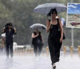 SON DAKİKA | Meteoroloji uyarmıştı! Kuvvetli rüzgar bir anda bastırdı çatılar uçtu