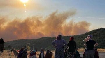 SON DAKİKA YANGIN HABERLERİ: Manisa’da 10 mahalle boşaltıldı, müdahale devam ediyor! İşte son durum