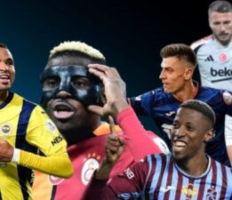 Süper Lig’de golcülerin sıralaması: Osimhen ‘kral’ oldu