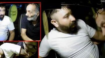 Takside dehşet anları! Cezaevinden çıktı, 2 hafta sonra taksiciyi gasp etti