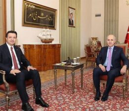 TBMM Başkanı Kurtulmuş, Saadet Partisi Genel Başkanı Arıkan’ı kabul etti