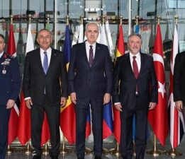 TBMM Başkanı Numan Kurtulmuş, Türkiye’nin NATO Daimi Temsilciliğini ziyaret etti