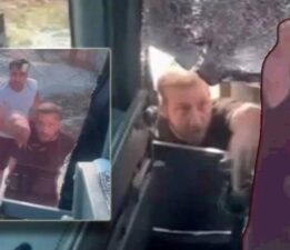 Turistleri taşıyan tur otobüsünde korku dolu anlar!