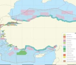 Türkiye Deniz Mekansal Planlaması haritası resmiyet kazandı