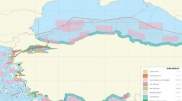 Türkiye Deniz Mekansal Planlaması haritası resmiyet kazandı