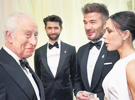 Ve huzurunuzda SIr DavId Beckham: O şimdi şövalye