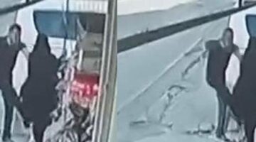 Yer: Arnavutköy! Boşanma aşamasındaki eşine sokak ortasında dehşeti yaşattı