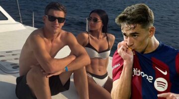 Yıldız futbolcu uğruna prensesi reddettiği sevgilisiyle tatilde