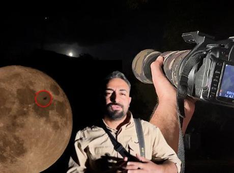 Yol kenarında durdu, farkında olmadan çok daha özel bir ana tanıklık etti!