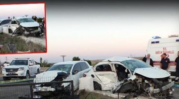 Yozgat’ta feci kaza! İki otomobil çarpıştı; 2 ölü, 1 yaralı