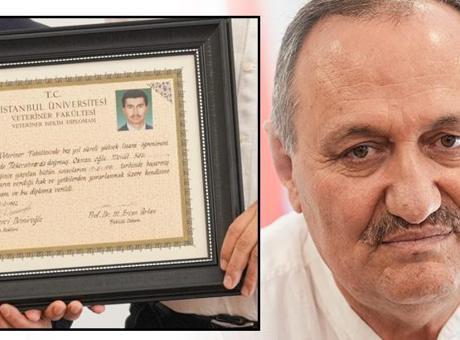 33 yıl sonra aileyi hüzünlendiren diploma: Bu duygu ifade edilemez