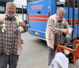 70 yaşındaki adamın mesleği şaşkına çevirdi! Her gün çuvalla bozuk para taşıyor