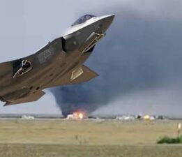 ABD’nin California eyaletinde donanmaya ait F-35 savaş uçağı düştü!
