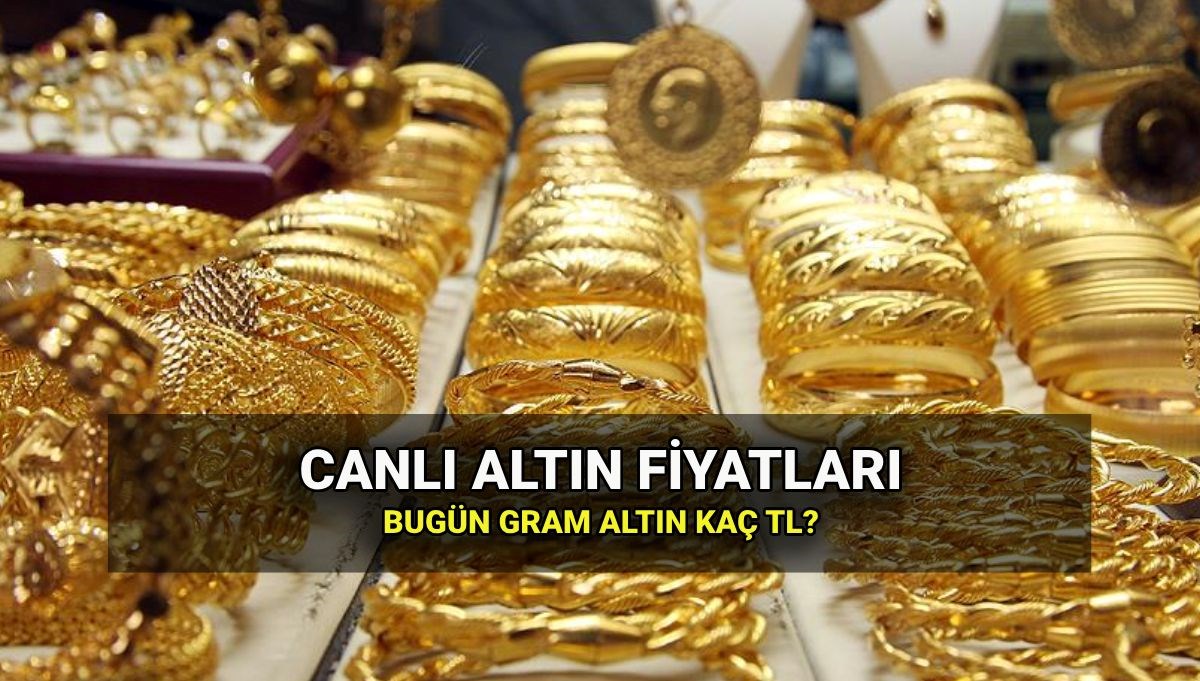 Altın fiyatlarında son durum: 15 Temmuz gram altın kaç TL? Canlı altın fiyatı (Gram altın, çeyrek altın, yarım altın, tam altın)