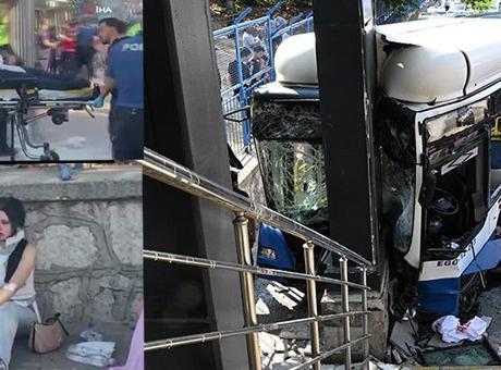 Ankara’da belediye otobüsü kazası! Çok sayıda yaralı var