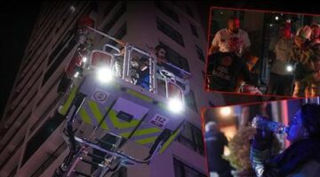 Ankara’da korku dolu anlar! 26 katlı binada yangın: 3 kişi hayatını kaybetti