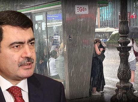 Ankara’da sağanak su taşkınlarına sebep oldu! Vali Şahin’den açıklama