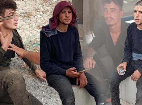 Araçtan atlayıp kaçtılar! Mahalleli ekiplerle seferber oldu
