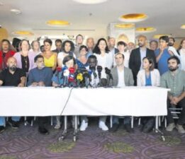 Avrupalı heyetten deklarasyon metni