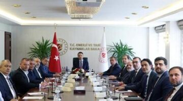 Bakan Bayraktar, TES-İŞ ve MADEN-İŞ yöneticileriyle görüştü