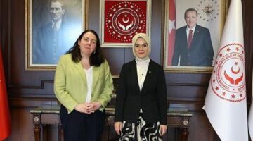 Bakan Göktaş, İrlanda’nın Ankara Büyükelçisi’ni kabul etti