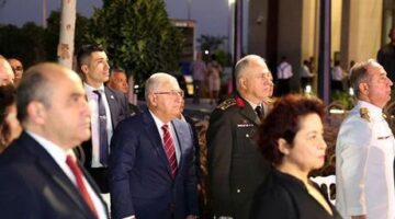 Bakan Güler, Mutlu Barış Harekatı’nın 51’inci yıl dönümü dolayısıyla düzenlenen resepsiyona katıldı
