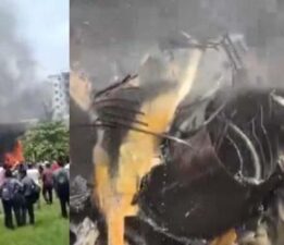 Bangladeş’te eğitim uçağı okul bahçesine düştü: Ölü ve yaralılar var!