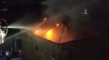 Başakşehir’de fabrikada korkutan yangın