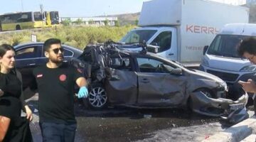 Başakşehir’de zincileme kaza! Yaralılar var: Vura vura geldi