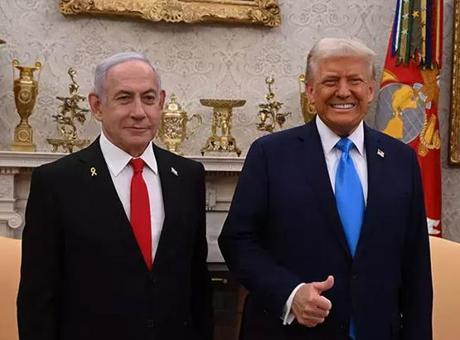 Beyaz Saray’da Trump-Netanyahu görüşmesi! Netanyahu Trump’ı Nobel’e aday gösterdi