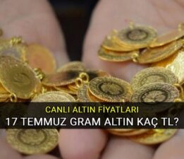 Bugün (17 Temmuz) gram altın ne kadar? Son dakika canlı altın fiyatları: Altın yükseliyor mu, düşüyor mu?