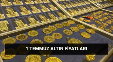 Bugün altın ne kadar? 1 Temmuz canlı altın fiyatları: Gram altın, çeyrek altın kaç lira oldu?