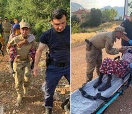 Burdur’da kayıp yaşlı kadın her yerde aranıyordu! Arazide bulundu