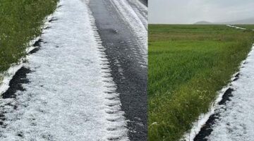 Büyük sürpriz! Bir kent beyaza büründü