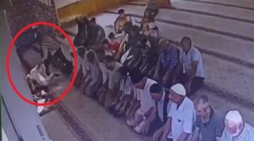 Camideki cinayetin güvenlik kamerası görüntüleri ortaya çıktı