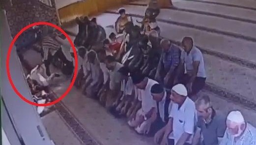 Camideki cinayetin güvenlik kamerası görüntüleri ortaya çıktı