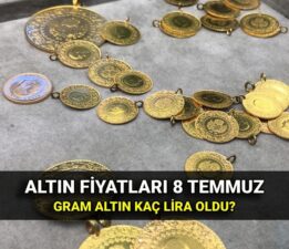 Canlı altın kuru 8 Temmuz: Gram ve çeyrek altın bugün kaç TL? Altın fiyatlarında son durum nedir?