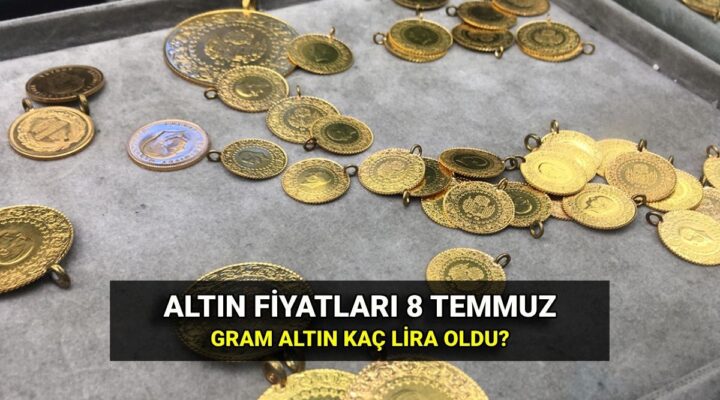 Canlı altın kuru 8 Temmuz: Gram ve çeyrek altın bugün kaç TL? Altın fiyatlarında son durum nedir?