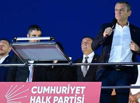 CHP Lideri Özel partisinin Kartal mitinginde konuştu