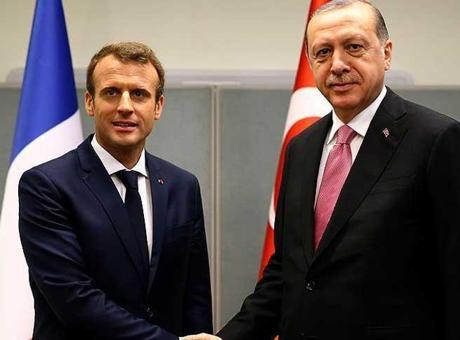 Cumhurbaşkanı Erdoğan, Macron ile telefonda görüştü