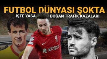 Diogo Jota öldü: Akıllara futbol dünyasını yasa boğan trafik kazası geldi