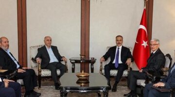 Dışişleri Bakanı Hakan Fidan Hamas heyeti ile görüştü! ‘Soykırımın unutulmasına izin verilmeyecek’
