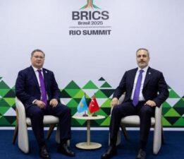 Dışişleri Bakanı Hakan Fidan, Kazak mevkidaşı Nurtleu ile bir araya geldi