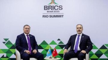 Dışişleri Bakanı Hakan Fidan, Kazak mevkidaşı Nurtleu ile bir araya geldi