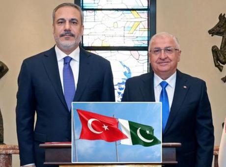 Dışişleri Bakanı Hakan Fidan ve Bakan Güler’i Pakistan Başbakanı Şerif kabul edildi