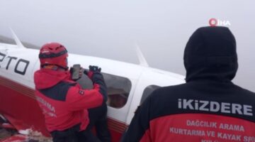 Düşen uçak bulundu: İlk görüntü