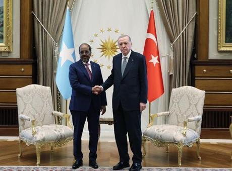Erdoğan’ın Somali Cumhurbaşkanı Mahmud ile bir araya geldi! İşte görüşmeye ilişkin detaylar