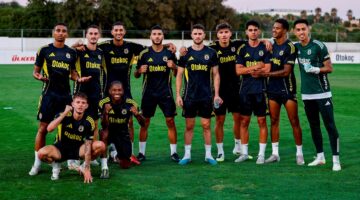 Fenerbahçe üçüncü sınavı için sahada
